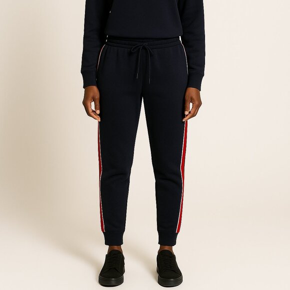 Tommy Hilfiger Navy Blue Sweatshirt & Jogger Set | Size M (Top) / L (Bottom) - Picture 2 of 9